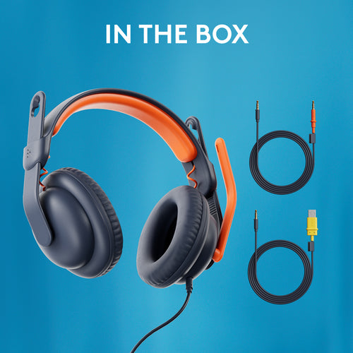Logitech Zone Learn Over Ear 3.5mm AUX Logitech Zone Learn Over Ear 3.5mm AUX